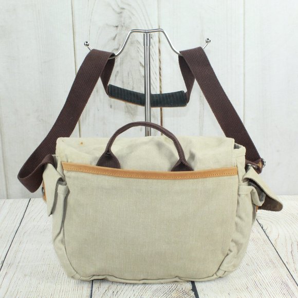 Boyt Sport Bags Boyt Sport Tan Canvas Leather Stuff It And Take A